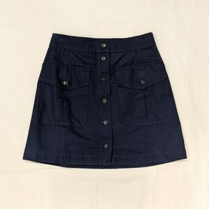 Banana Republic Navy Blue Sailor Skirt, Size 6